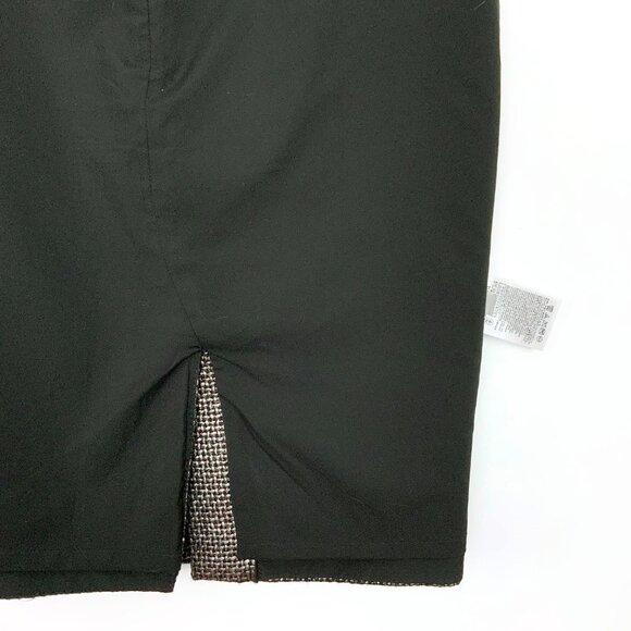 New Banana Republic Gunmetal Jacquard Pencil Skirt Career Sz 8 - Picture 9 of 16